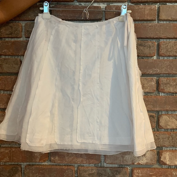 Armani Exchange white mini skirt. - Picture 3 of 11